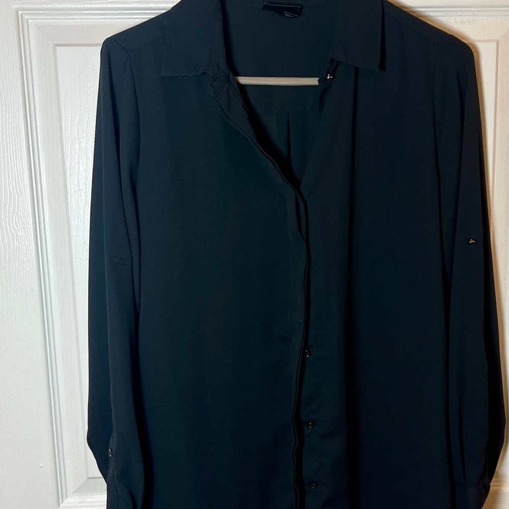 Mossimo Supply Co. Black Blouse